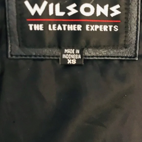 WILSONS VINTAGE LEATHER JACKET - Picture 4 of 7